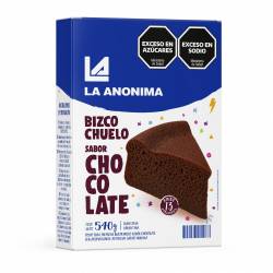 Polvo para Preparar Bizcochuelo Chocolate La Anónima x 540 g.