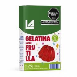 Gelatina en Polvo sabor Frutilla Light La Anónima x 25 g.