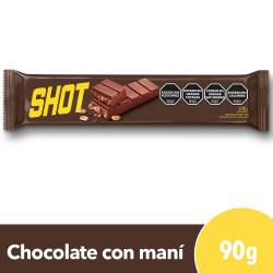 Chocolate con Leche y Maní Shot x 90g.