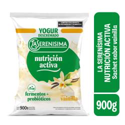 Sachet Yogur Descremado Sabor Vainilla 900g La Serenísima Nutrición Activa
