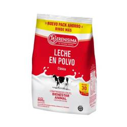 Leche en Polvo Entera Instantánea Fortificada Bolsa La Serenisima x 800g.