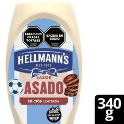 Aderezo sabor Asado Hellmanns x 340g.