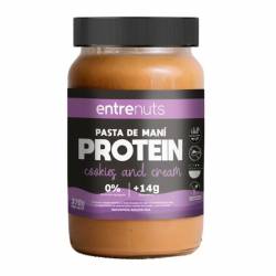 Pasta de Maní Proteica Cookies Entrenuts x 370g.
