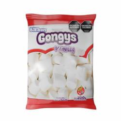 Malvaviscos sabor Vainilla Gongys x 200 g.