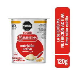 Yogur Firme Vainilla La Serenisima x 120 g.