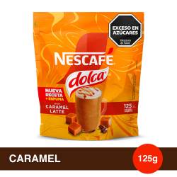 Café Instantáneo Caramel Doy Pack Dolca x 125 g.