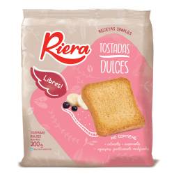 Tostadas Dulces Riera x 200 g.