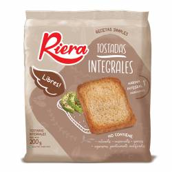 Tostadas Integrales Riera x 200 g.