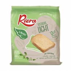 Tostadas Light Riera x 200 g.