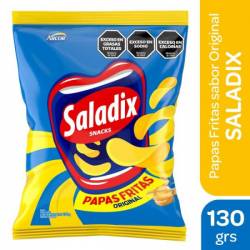Papas Fritas Sabor Original Saladix x 130g.