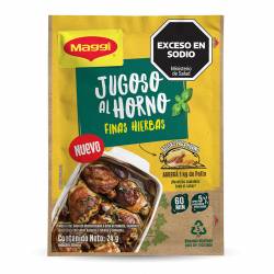 Saborizador para Pollo Finas Hierbas Maggi x 24g.