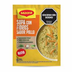 Sopa Pollo Fideos Maggi x 70 g.