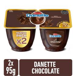 Danette postre sabor chocolate 190 gr