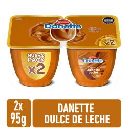 Danette postre sabor dulce de leche 190 gr