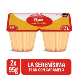 La Serenísima Flan vainilla 190gr