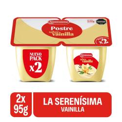 La Serenísima postre Vainilla 190gr