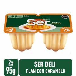 Postre Ser flan con caramelo 190gr
